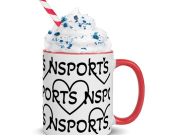 Love NSports Mug with Color Inside