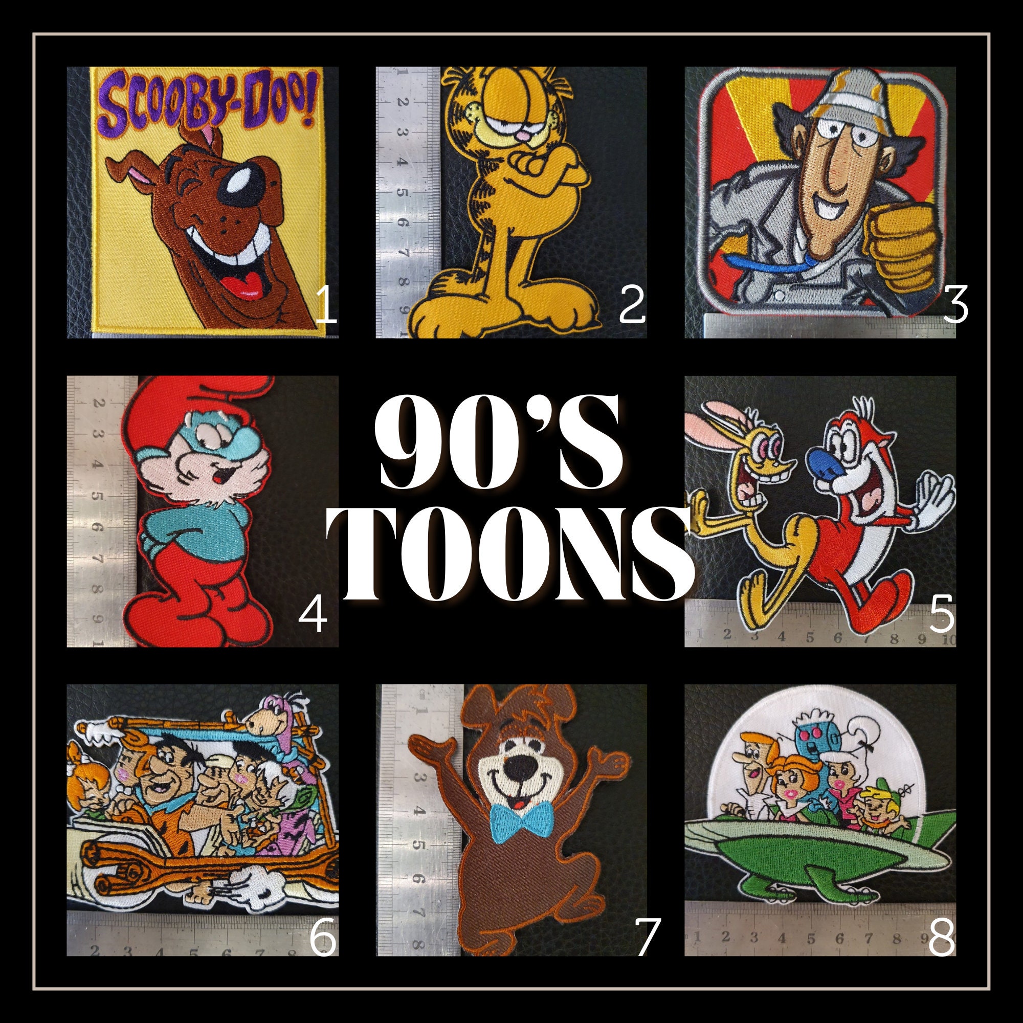90's Classic Cartoon Character Patches Scooby Doo - Etsy Ireland 90's Classic Cartoon Character Patches Scooby Doo - Etsy Ireland