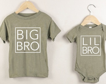 Olive Brothers Toddler shirts and onesies, Matching bros, big brother, little brother, new baby announcement, soft, Bella Canvas baby, 2024