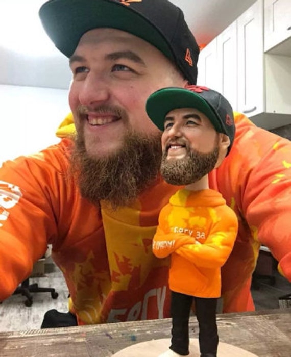 Custom Bobbleheads for Dashboard Decor Personalized Etsy