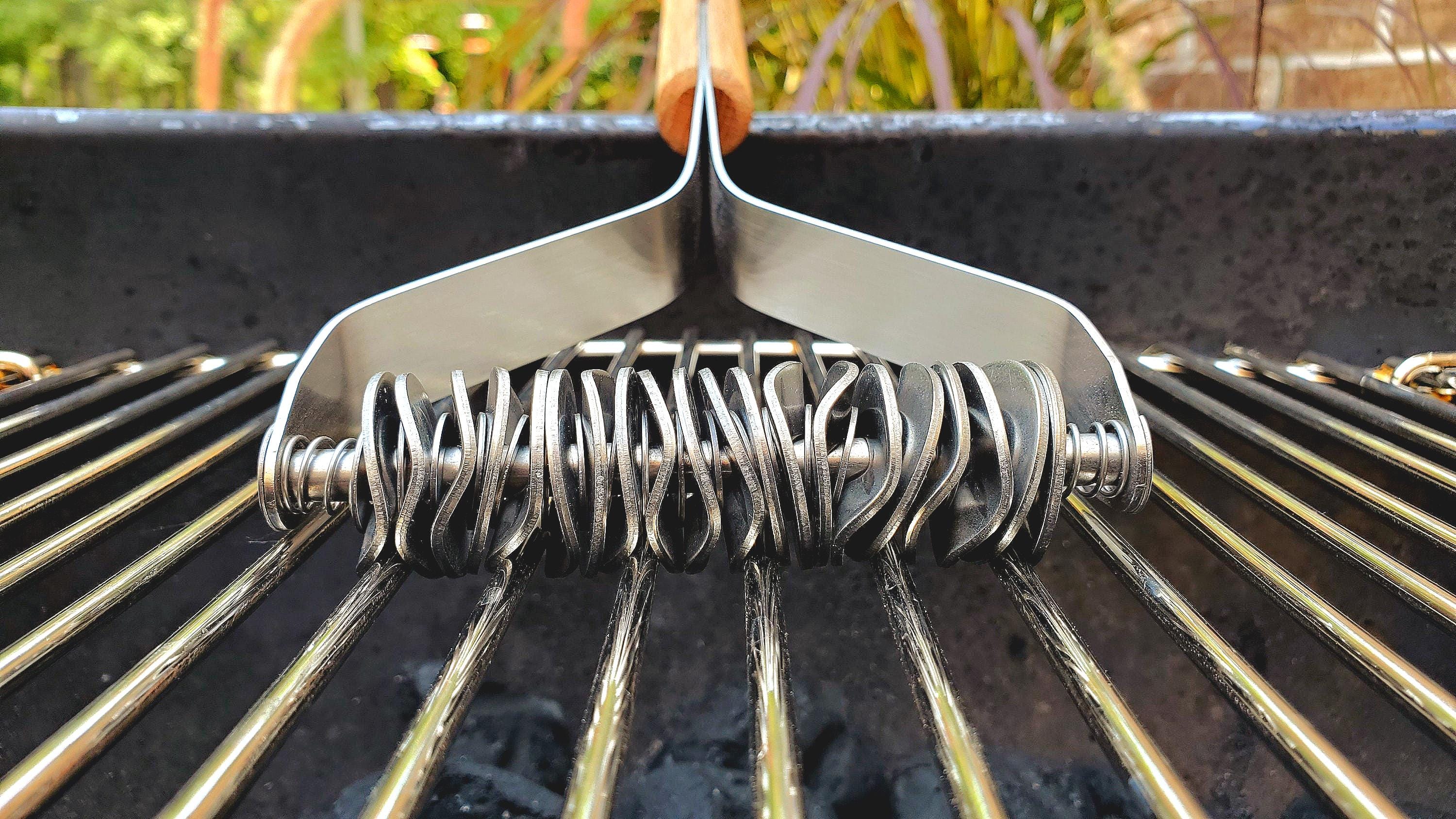 Grilly Goat Grill Grate Cleaner, Labor Day Sale! 20.00 Off Was 59.99 Now 39.99 Plus Free Shipping & Gift Box. Made in the USA.