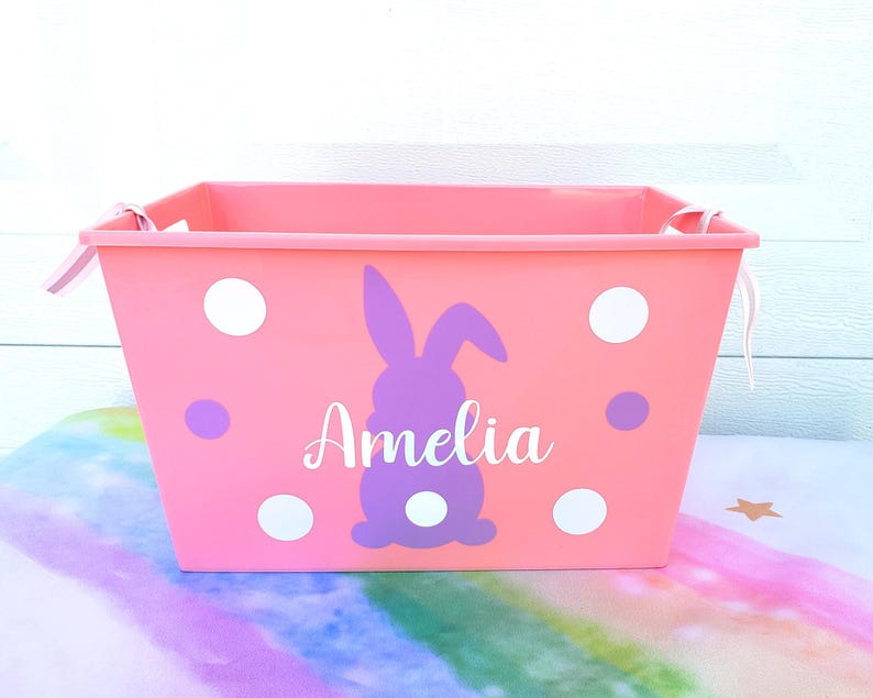 Easter Baskets For Kids Custom made Personalized Easter Bucket easter-baskets-for-kids-custom-made-personalized-easter-bucket