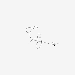Tatuaje de iniciales en línea fina | Delicado detalle de corazón | Diseño personalizable | Tatuaje de escritura minimalista | Plantilla individual