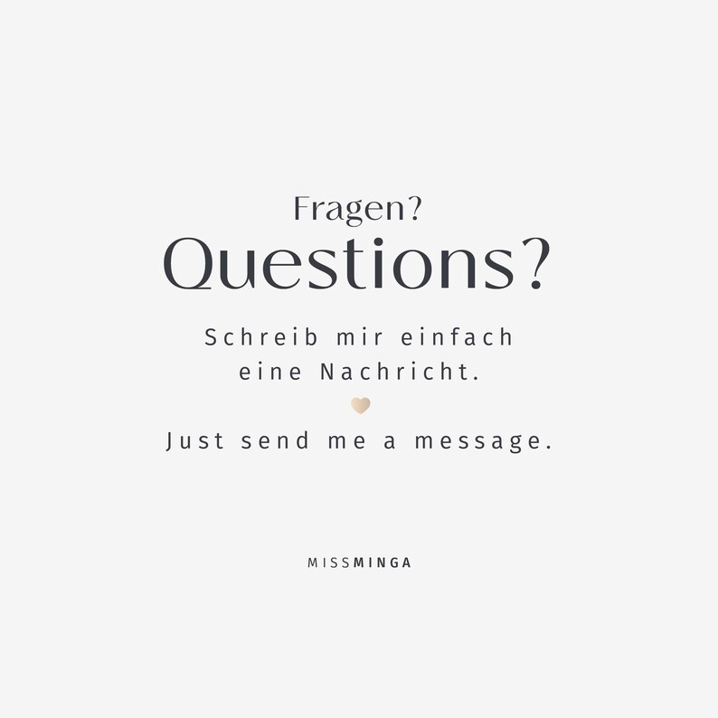 MISSMINGA Design – inspired by love. Discover more at missminga.de