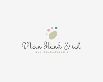 Dog Logo | Animal Branding Design | Dog Paw Logo | Dog Walking Service Branding | Personalized Premade Logo