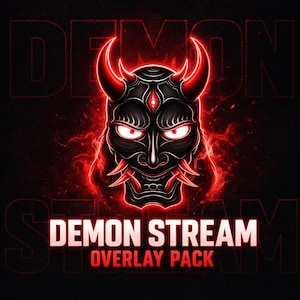 Stream Overlay, Stream Overlay Package, Twitch Stream Overlay, Stream ...