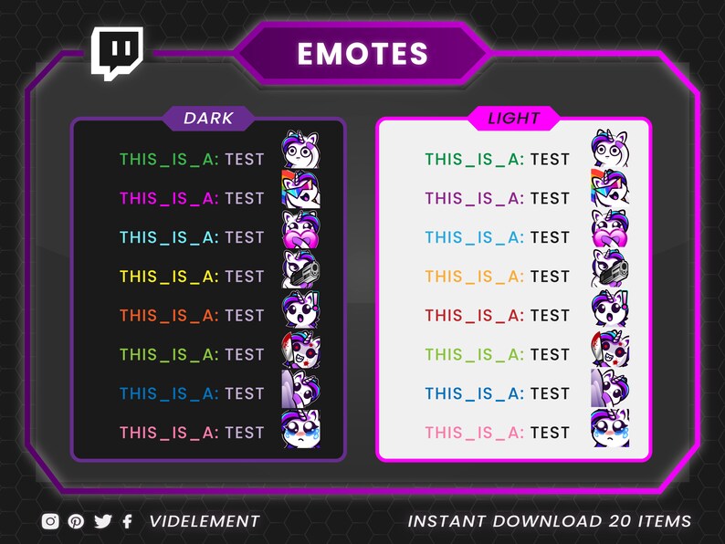 Twitch Emotes, Discord Emotes, Cute Emotes, Unicorn Emotes, Meme Emotes ...