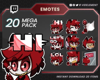 Emotes de anime, emote de manga, emotes lindos de Twitch, emotes de Discord, emotes de texto, emotes de chibi, emote de texto de anime, emote de entusiasmo de Twitch, emote de YouTube