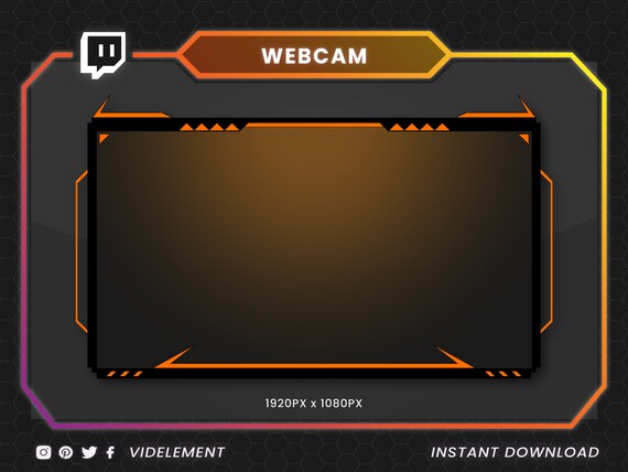 Twitch Animated Webcam Overlay - Etsy Twitch Animated Webcam Overlay - Etsy