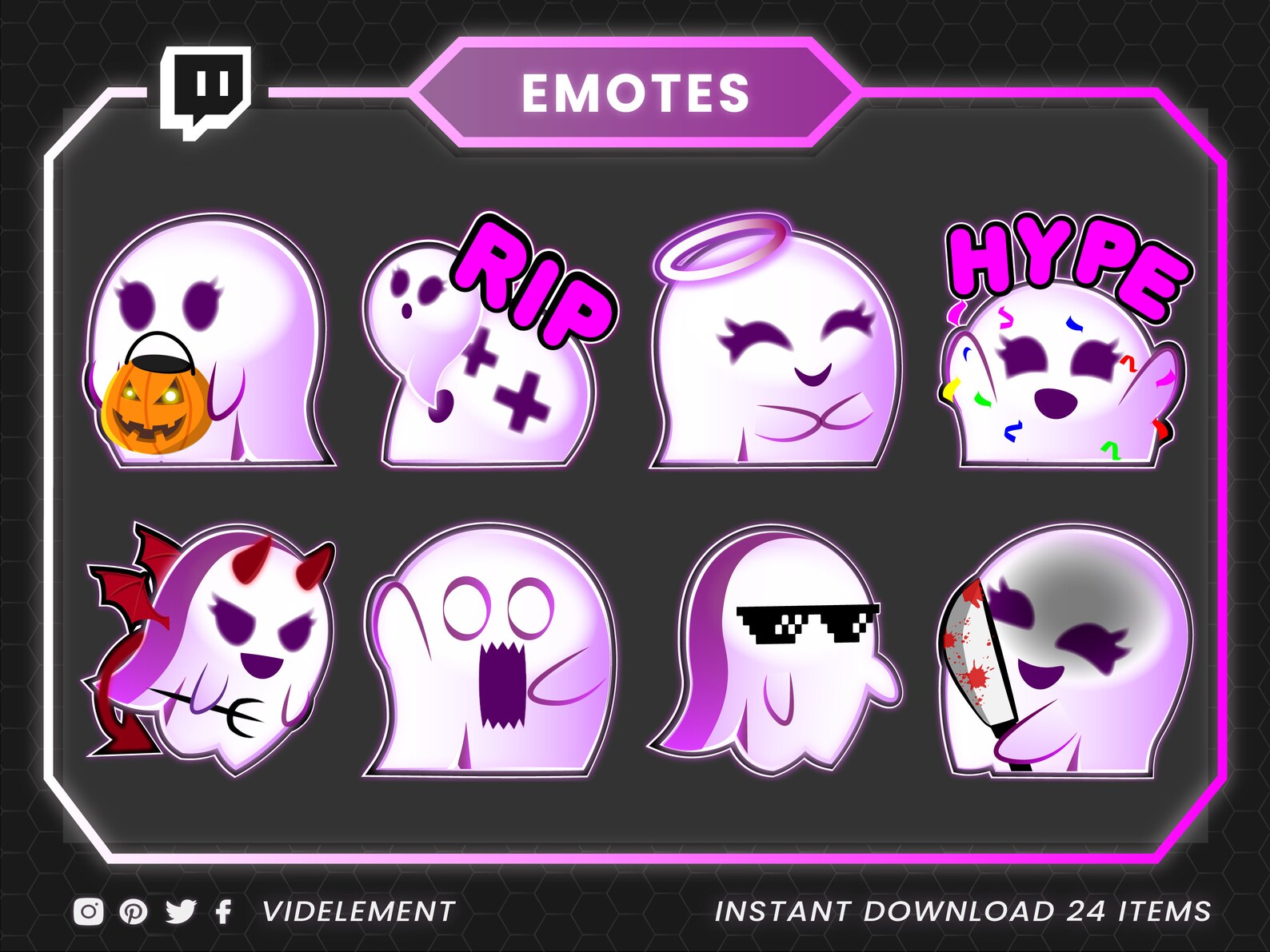 Twitch Emotes Twitch Sub Emotes Discord Emotes Text Emotes Etsy