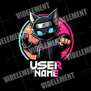 Twitch-logo, Twitch-graphics, gaming-logo, logo-ontwerp, mascotlogo, streamlogo, vtuber-logo, discord-logo, YouTube-logo, tiktok-logo, kat