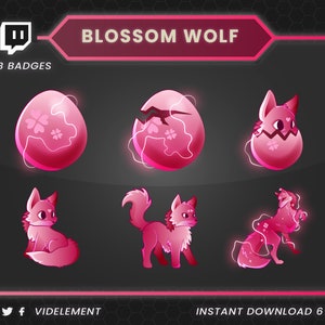 Wolf sub badges, twitch sub badges, twitch badges, twitch sub badge, sub badges twitch, badges twitch, twitch bit badges, discord badges