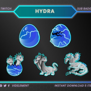 Hydra sub badges, twitch sub badges, twitch badges, twitch sub badge, sub badges twitch, badges twitch, twitch bit badges, discord badges
