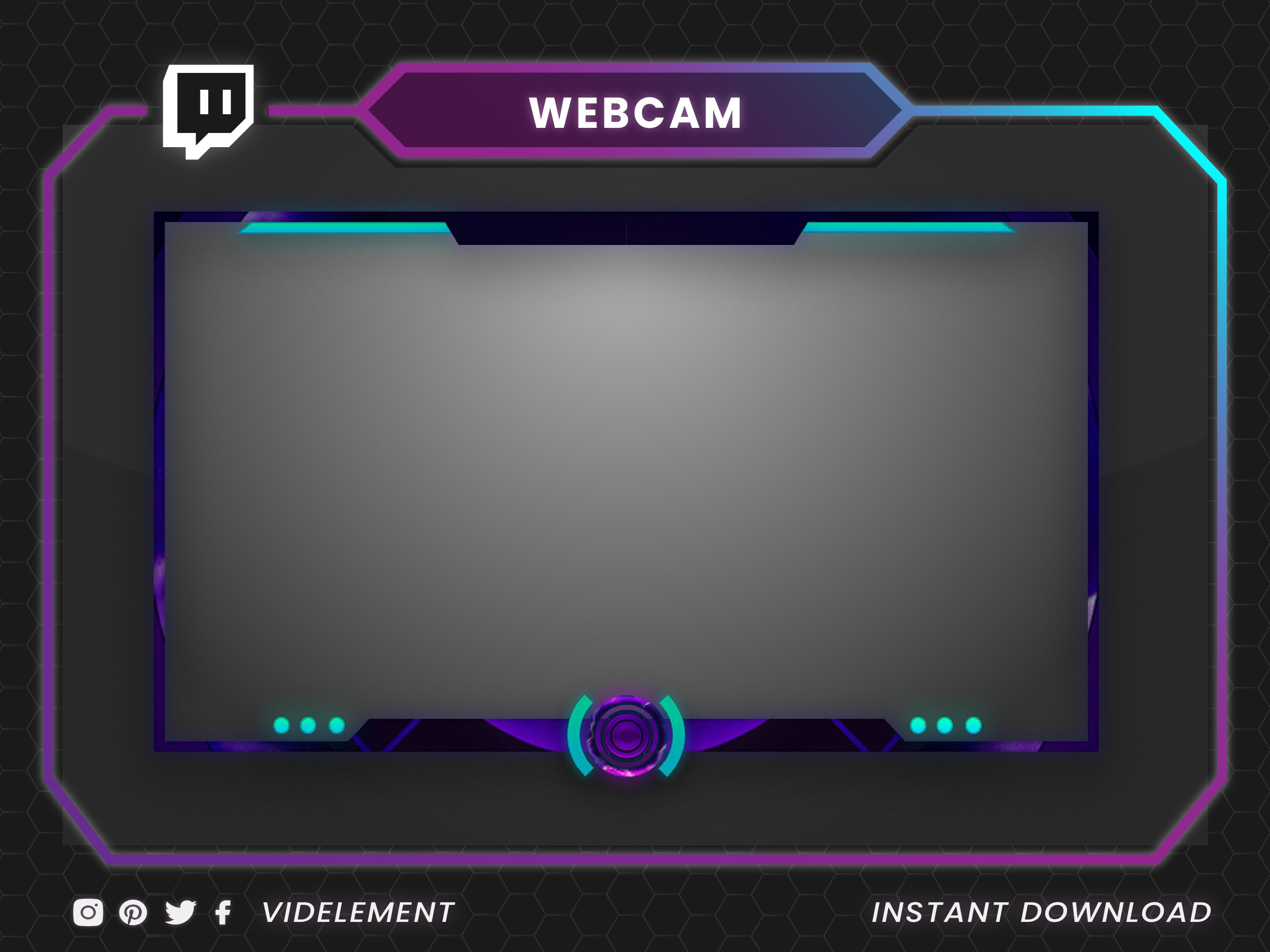 Twitch Animated Stream Pack | Stream Overlay, Stream Pack, Animated ...