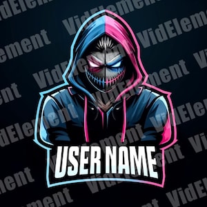 Logotipo Twitch, gráficos Twitch, logotipo de jogos, design de logotipo, logotipo de menino, logotipo de stream, logotipo vtuber, logotipo discord, logotipo youtube, logotipo tiktok, logotipo DJ