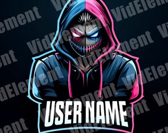Twitch logo, Twitch graphics, gaming logo, logo design, boy logo, stream logo, vtuber logo, discord logo, youtube logo, tiktok logo, DJ logo