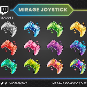 Joystick bit badges | Twitch badges, Twitch sub badges, bit badges Joystick, gaming bit badges, game bit badges, Joystick sub badges