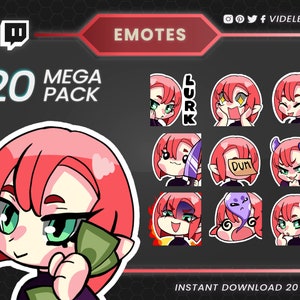 Anime emotes, manga emote, Twitch cute emotes, Discord emotes, text emotes, chibi emotes, anime text emote, Twitch hype emote, youtube emote