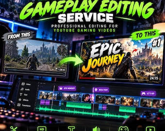 Video Editing for Streamers, Twitch Stream, YouTube, TikTok Clips, Highlights, Emotes, Memes, Overlays, Intro Videos