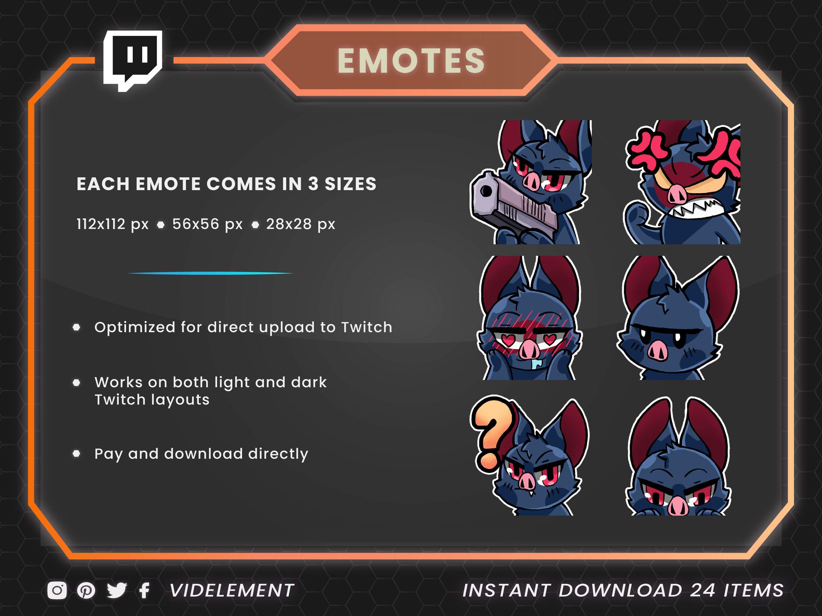 Twitch Emotes Twitch Sub Emote Discord Emote Text Emote - Etsy Australia