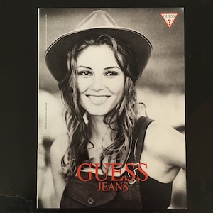 90&#39;s Memorabilia Magazine Ad Guess