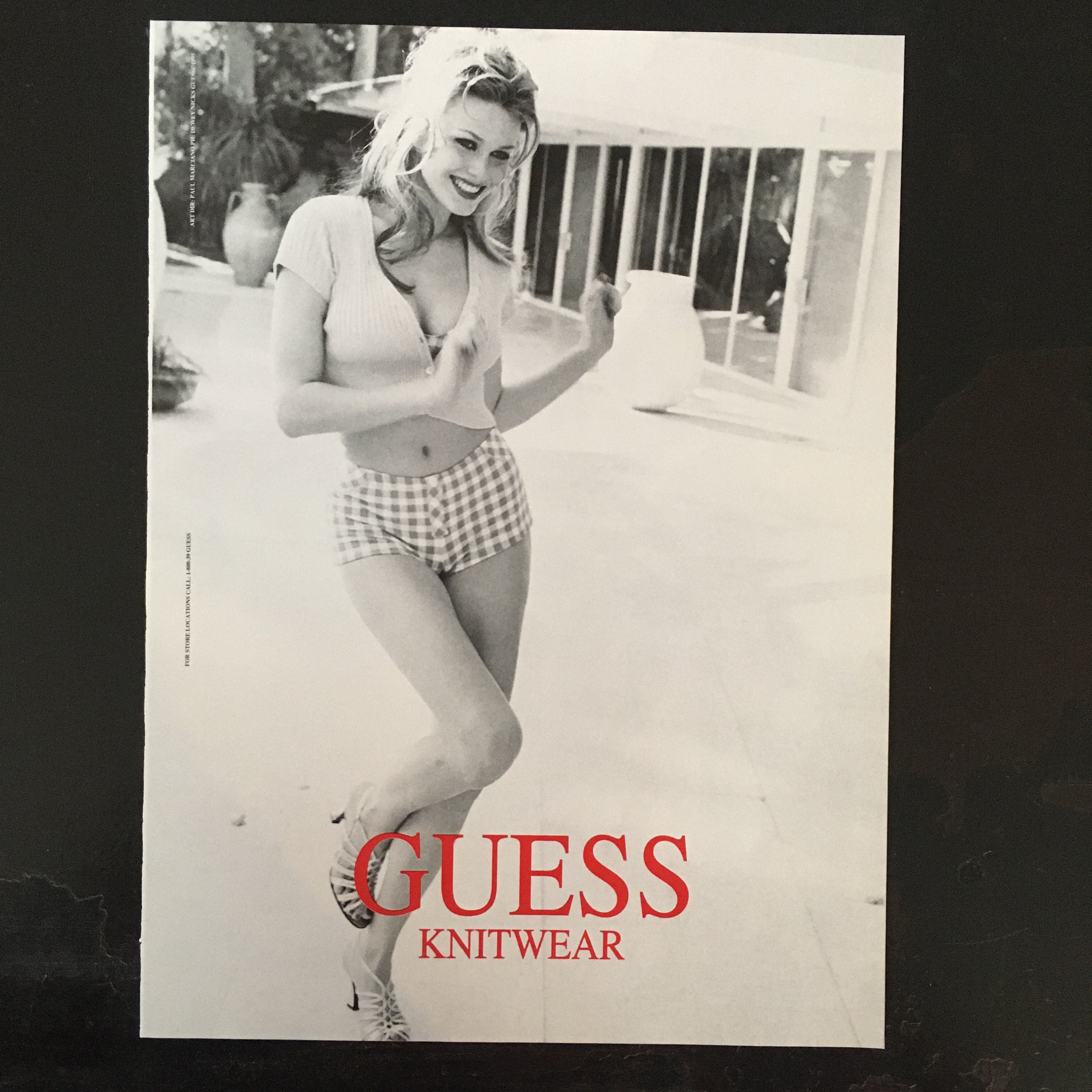 Anna nicole smith guess poster cheap