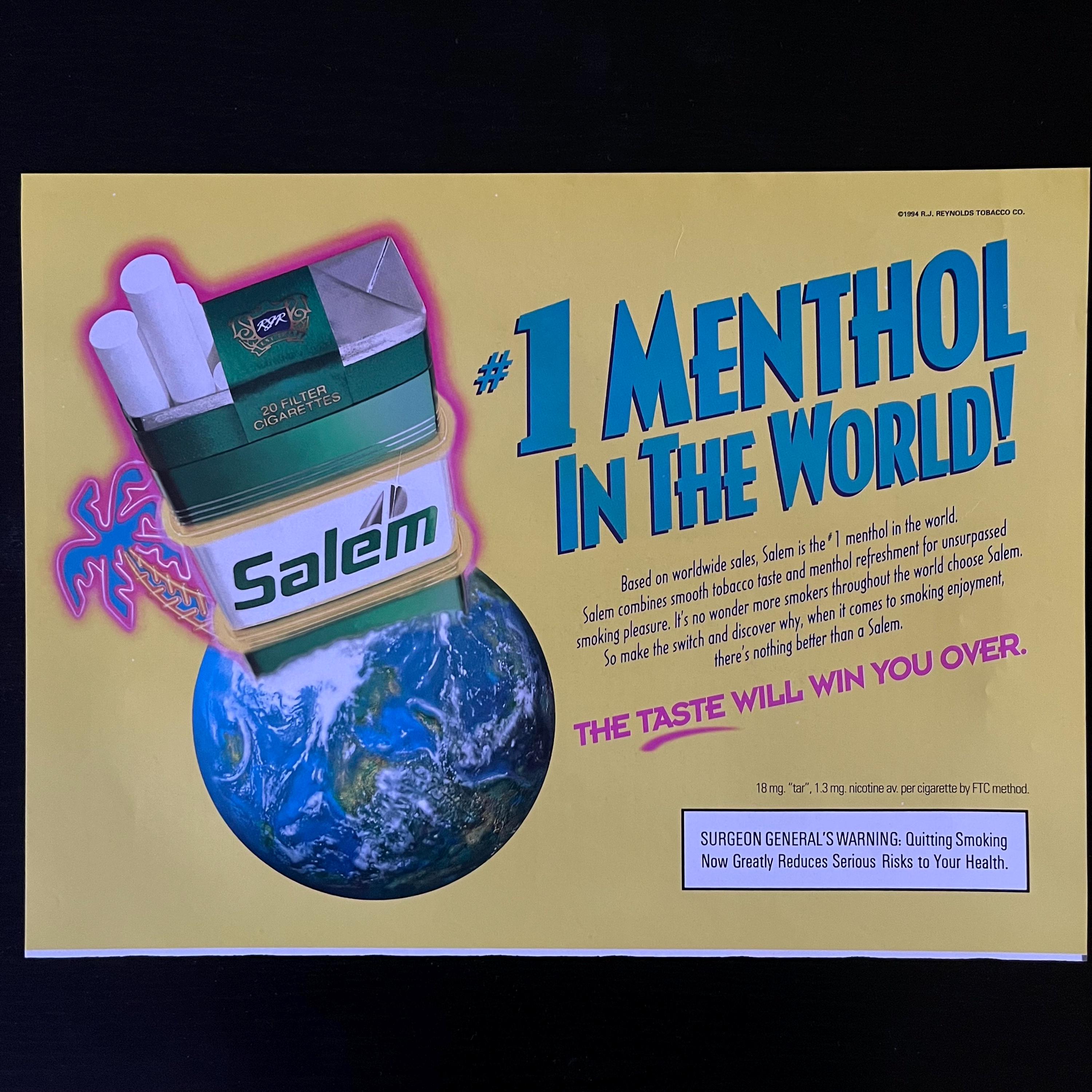 1983 Salem Cigarettes Ad On Ireland | 159311852