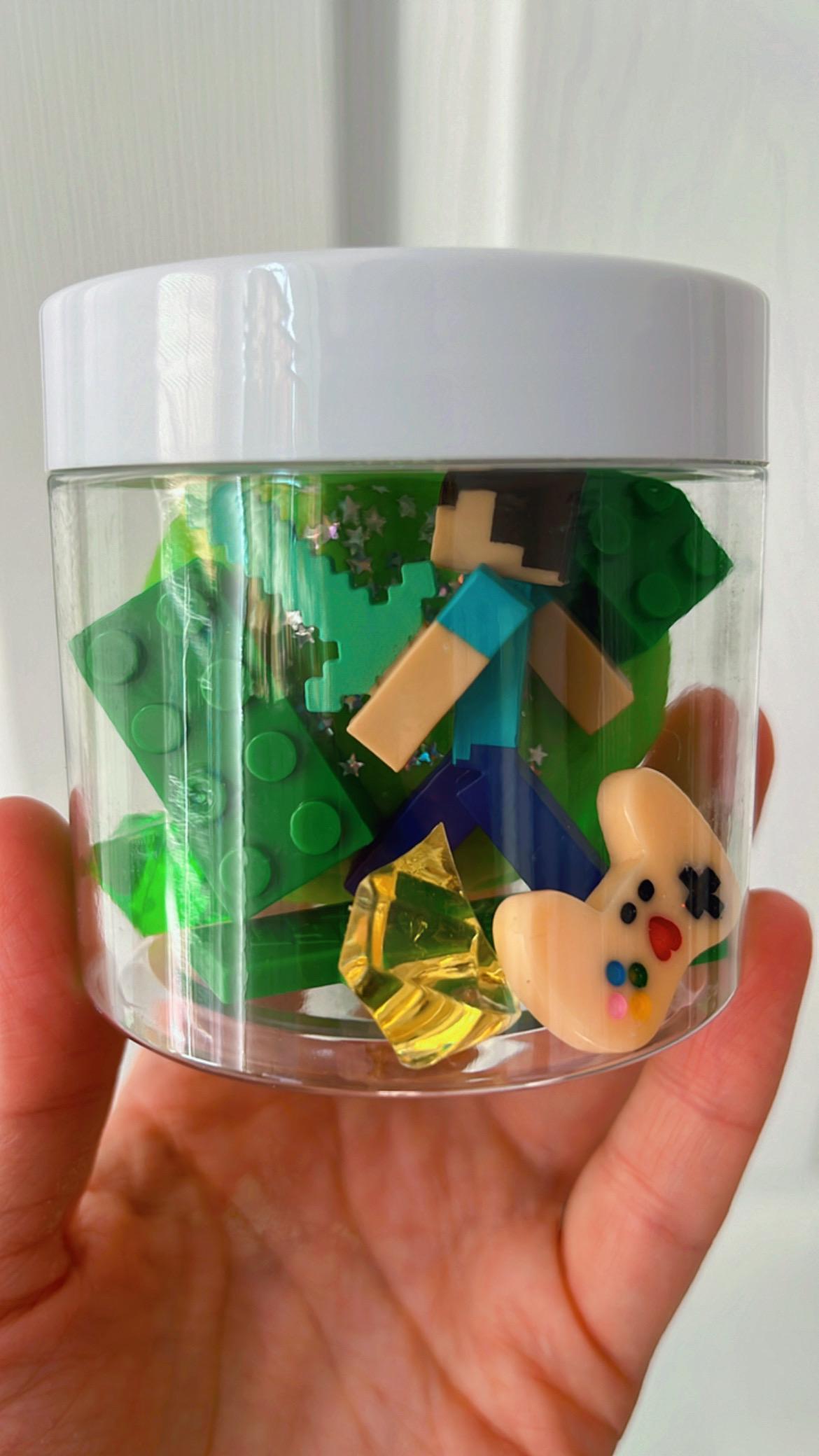 Minecraft Play Dough Jars