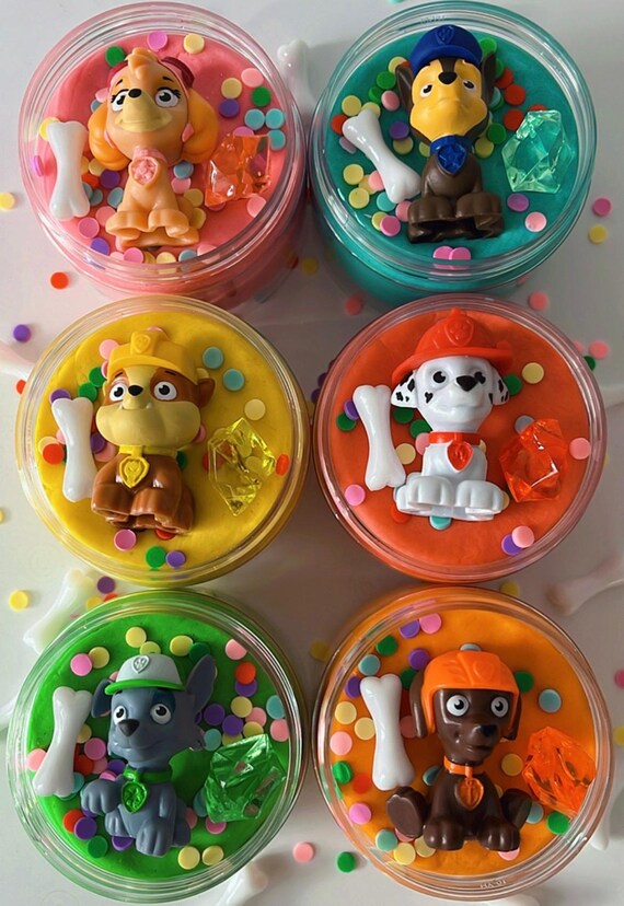Botes de plastilina de la Patrulla Canina
