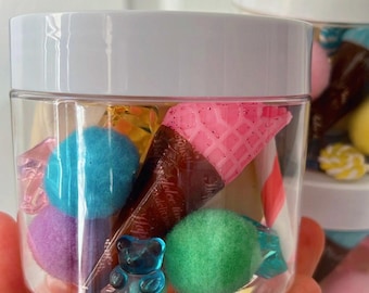 Ice Cream Play Dough Jars