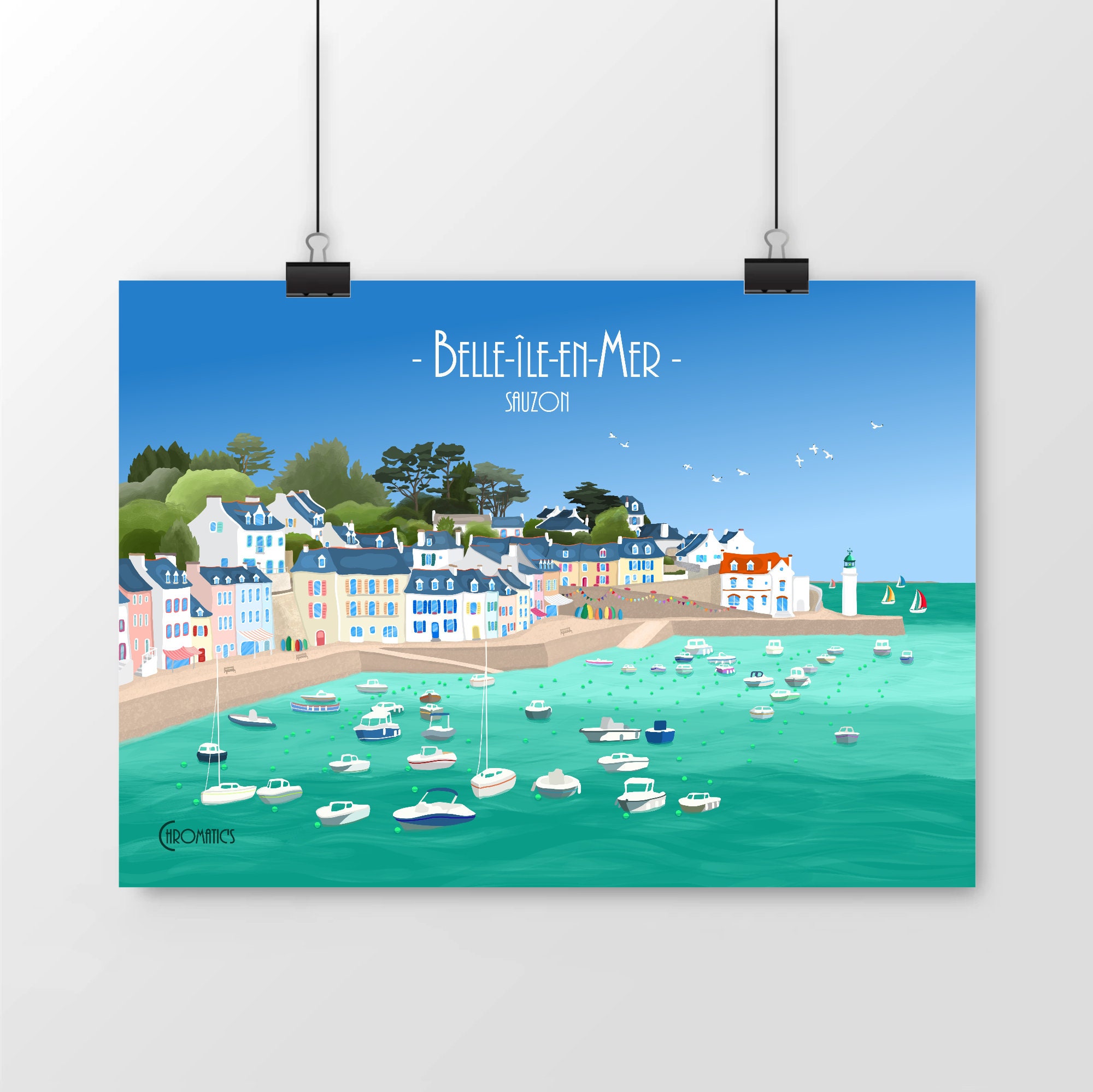 Sauzon Belle Île en Mer