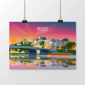 Affiche angers anjou