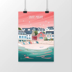 Cartel Bretaña Sainte Marine
