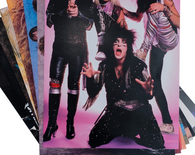 80s Exploding Poster 80s Party Decorations, Pack of Ten 80s Metal Rock Posters, A4 Size - Etsy