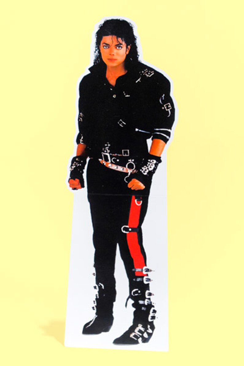 80s Party Decorations, Table Top Cutouts Stand Ups, 80s Stars, 42.5cm