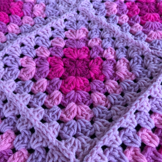 Pastel granny square blanket hotsell