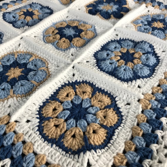 Handmade crochet blanket for sale sale