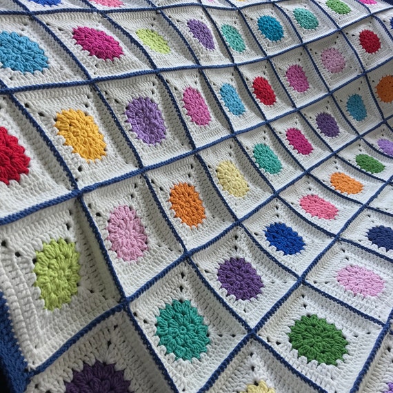 Handmade crochet blanket for sale hotsell