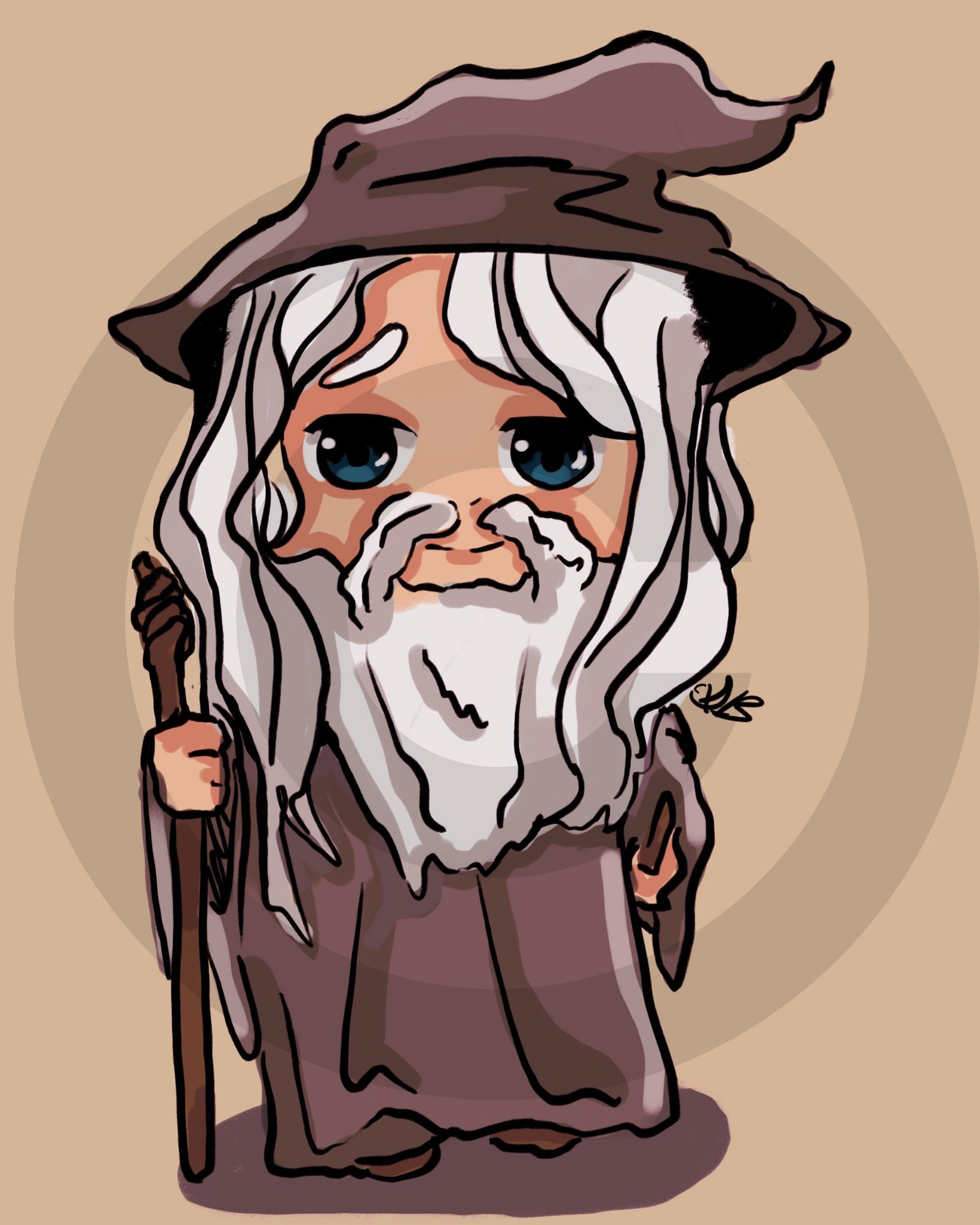 Gandalf Clipart Of Flowers