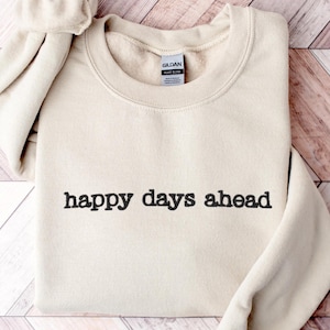 Custom Embroidered Corded Crewneck Sweatshirt: Personalized Varsity Style