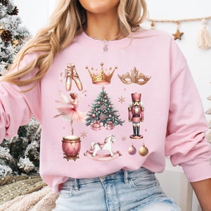 Sudadera navideña Cascanueces de Coquette: un suéter acogedor para el invierno