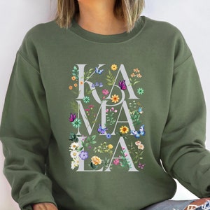 Botanical Kamala Shirt, Kamala Harris Voting 2024 Presidential Election Sweatshirt, Artsy Floral Politics, Vote for Kamala, Madam President