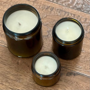 Jasmine Handmade Soy Wax Candle image 1