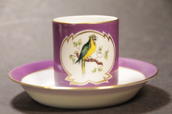 Augarten WIEN Porcelain -cup and Saucer- Austria Vintage - Etsy