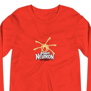 Jimmy Neutron Boy Genius Graphic Design Shirt