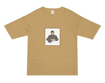 T-shirt Michael Scott surdimensionné