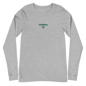 Hampton's New York Embroidered Shirt | Tennis Country Club Old Money Aesthetic Shirt