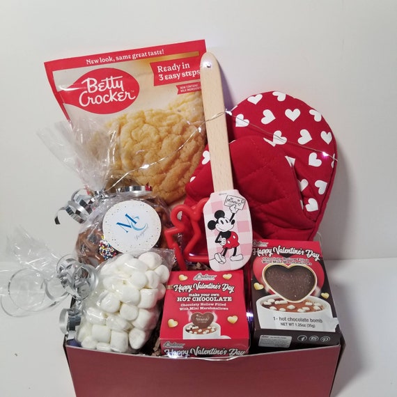 Fun Baking Gift Set | Cookie Mix, Baking Essentials, & Hot Chocolate