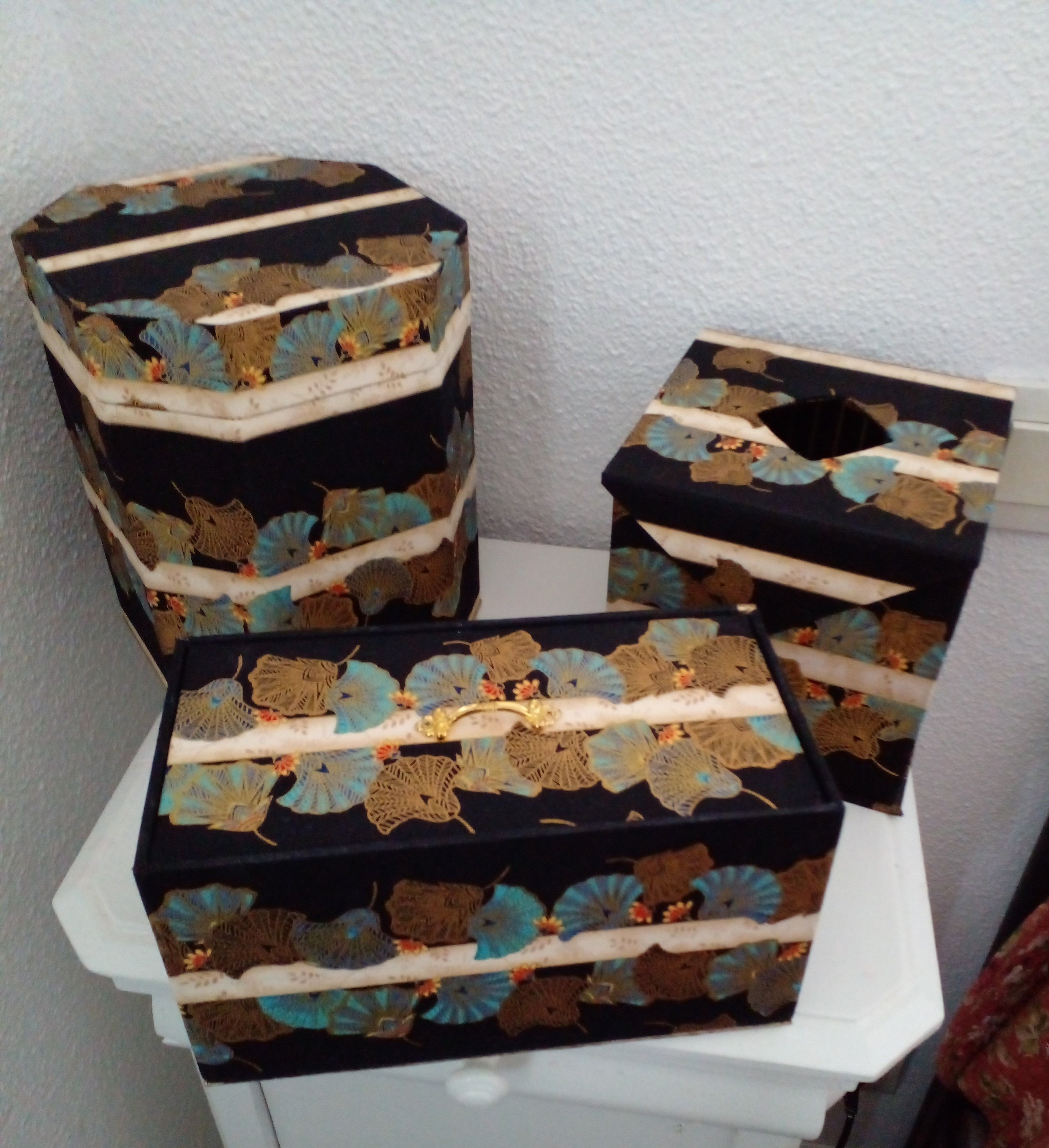 Magnifique Ensemble de Boîtes Cartonnage
