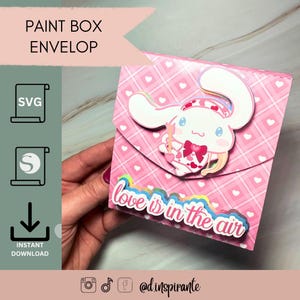 Sjabloon verfdoos | Sjabloon verfactiviteitendoos | Verfdoos | Sjabloon kleurbox | Knutselen delen